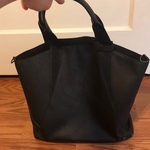 Lulu lemon black tote